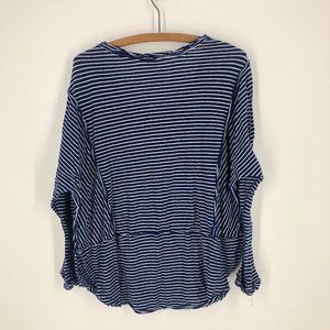 Free People Tops - We The Free | Boho Striped Blue Top Sz XS Free People Tops - We The Free | Boho Striped Blue Top Sz XS